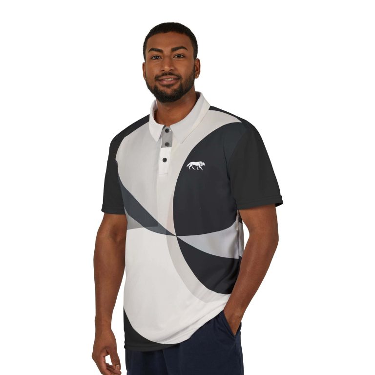 Moon Wolf | Unisex Polo Shirt - Image 2