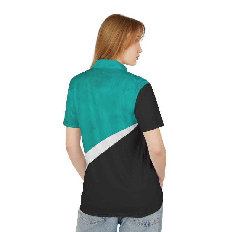 Black Shore Orca | Unisex Polo Shirt - Image 3