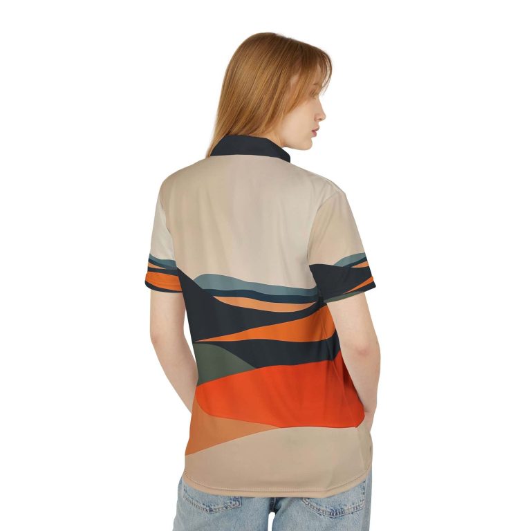 Savanna Lion | Unisex Polo Shirt - Image 3
