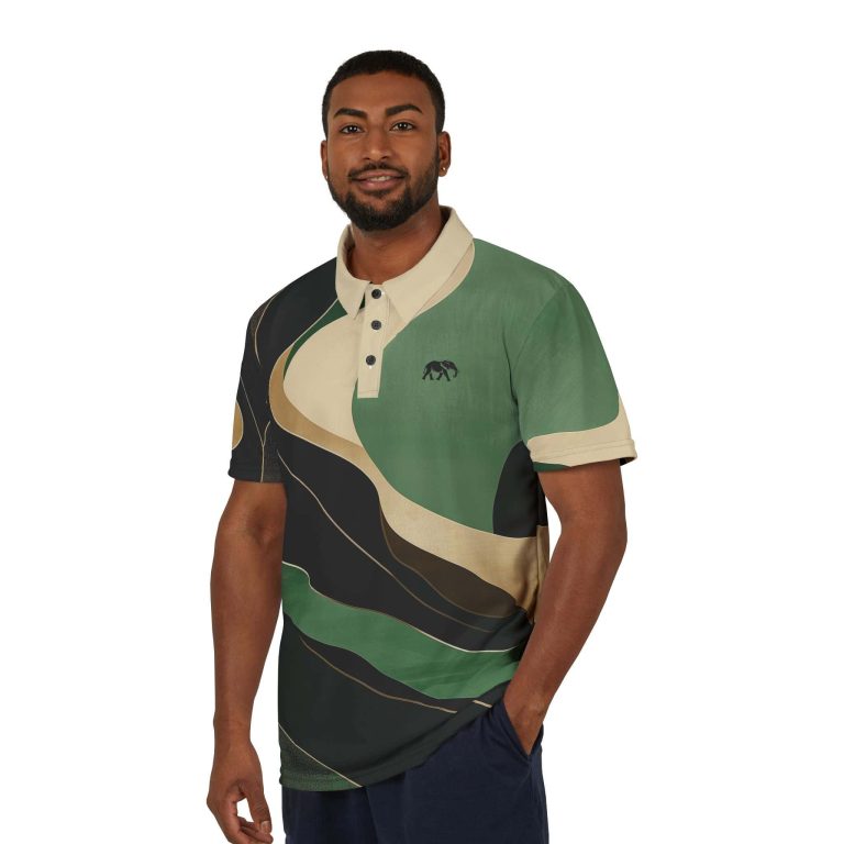 Earth Elephant | Unisex Polo Shirt - Image 2