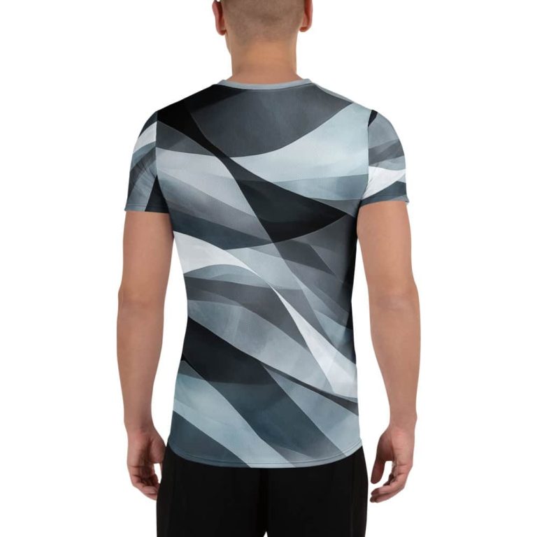 Wind Owl | Athletic Men's T-Shirt - Image 2