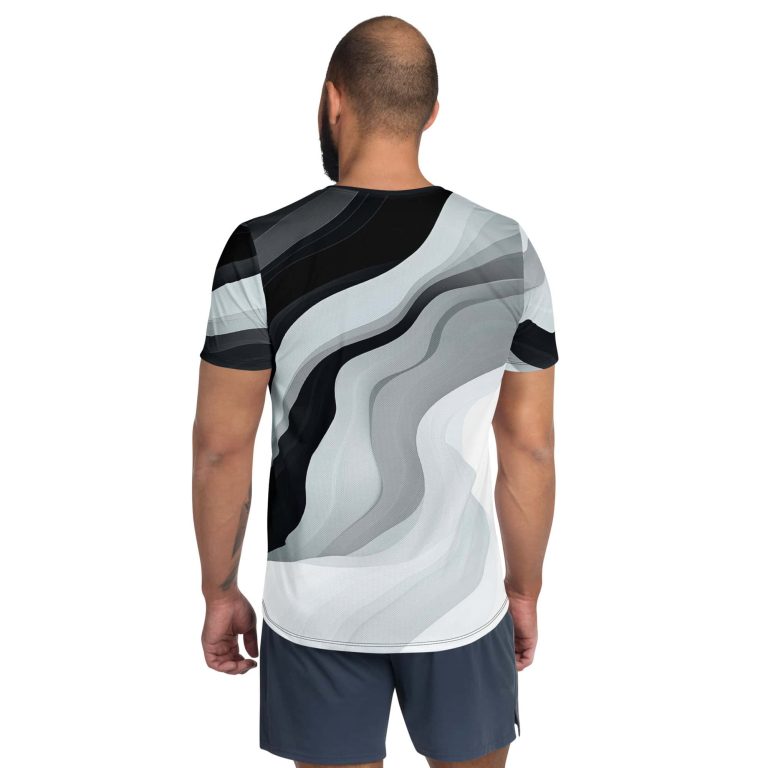 Tiaga Wolf | Men's Athletic T-Shirt - Image 2