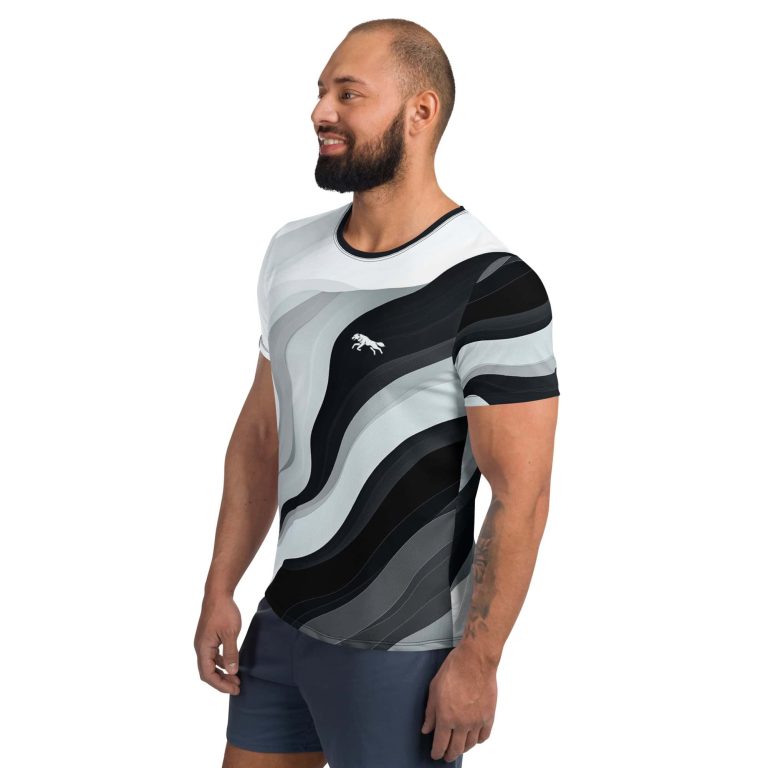 Tiaga Wolf | Men's Athletic T-Shirt - Image 3