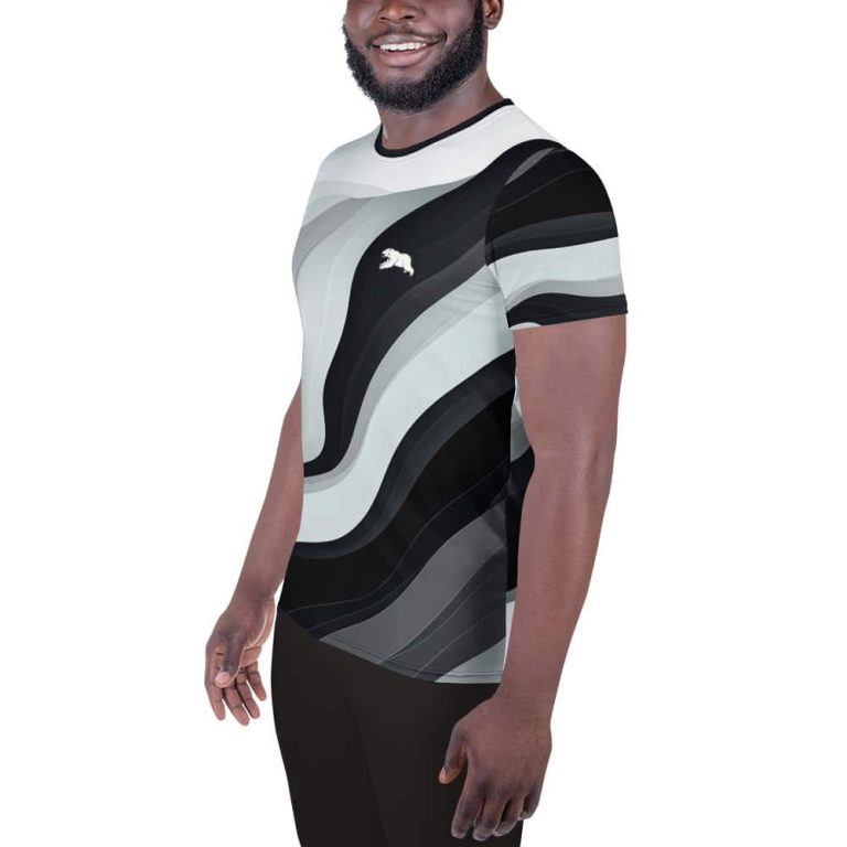 Tiaga Bear | Men's Athletic T-Shirt - Image 2