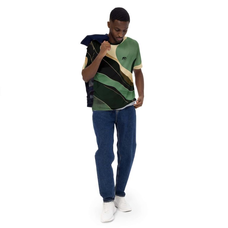 Earth Elephant | Men's T-Shirt - Image 2