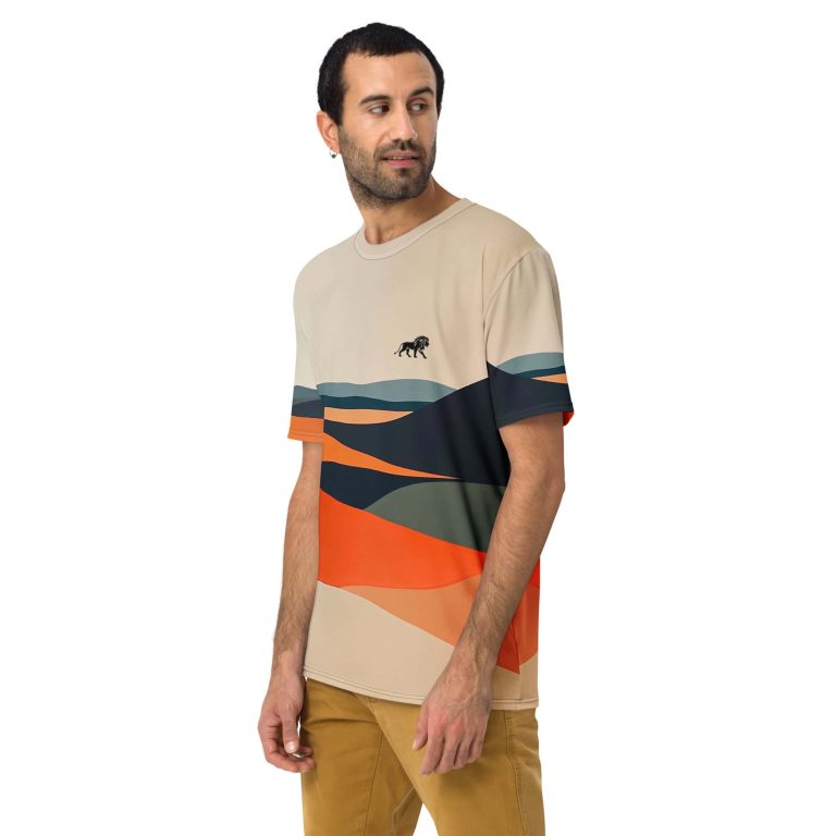 Savanna Lion | Men's T-Shirt - Image 3