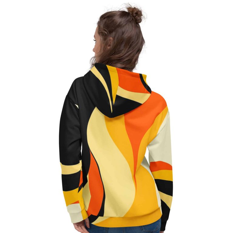 Fire Lion | Unisex Hoodie - Image 4