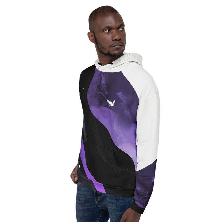 Galaxy Owl | Unisex Hoodie - Image 3