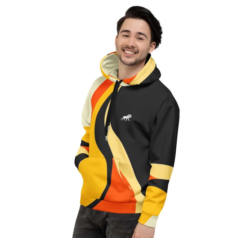Fire Lion | Unisex Hoodie - Image 3