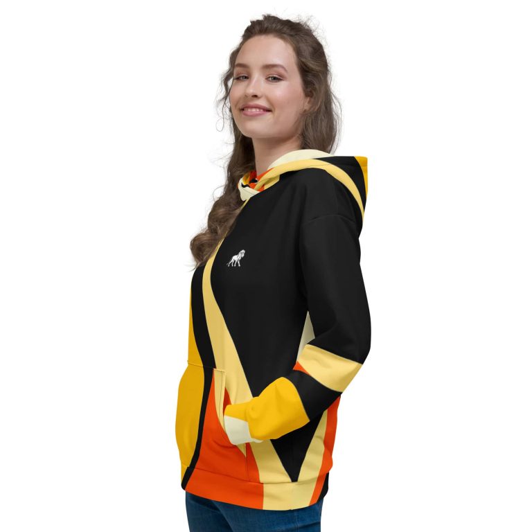 Fire Lion | Unisex Hoodie - Image 5