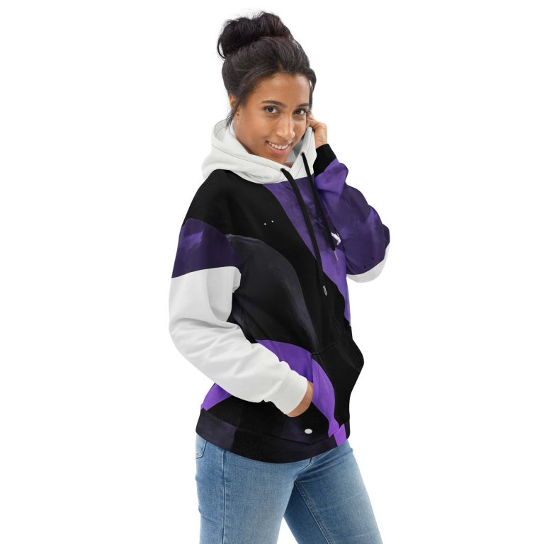 Galaxy Owl | Unisex Hoodie - Image 4