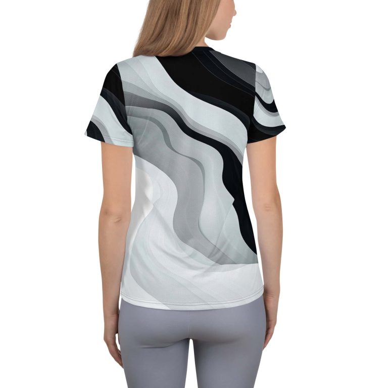 Tiaga Wolf | Women's Athletic T-Shirt - Image 2
