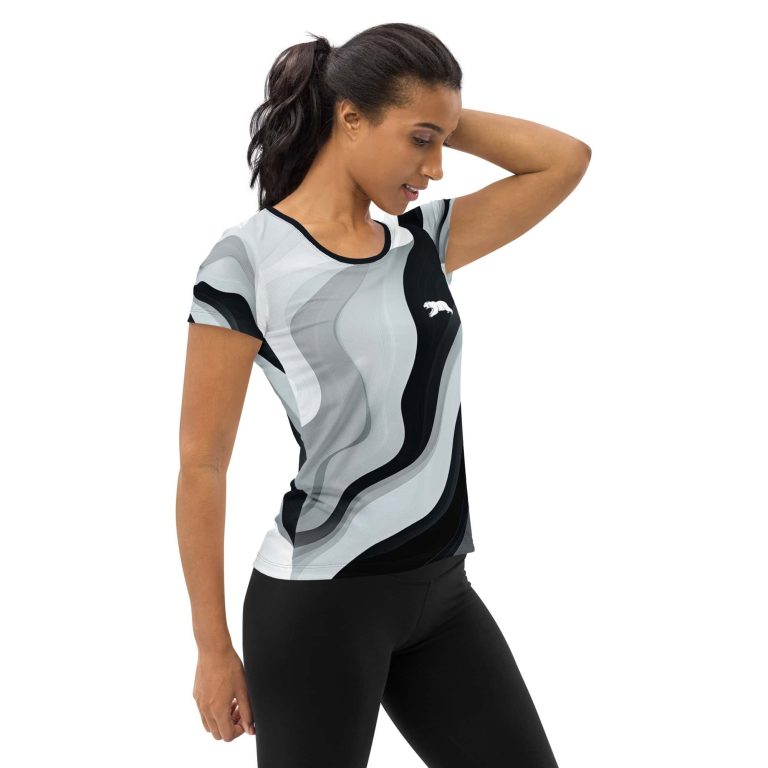 Tiaga Bear | Women's Athletic T-Shirt - Image 4