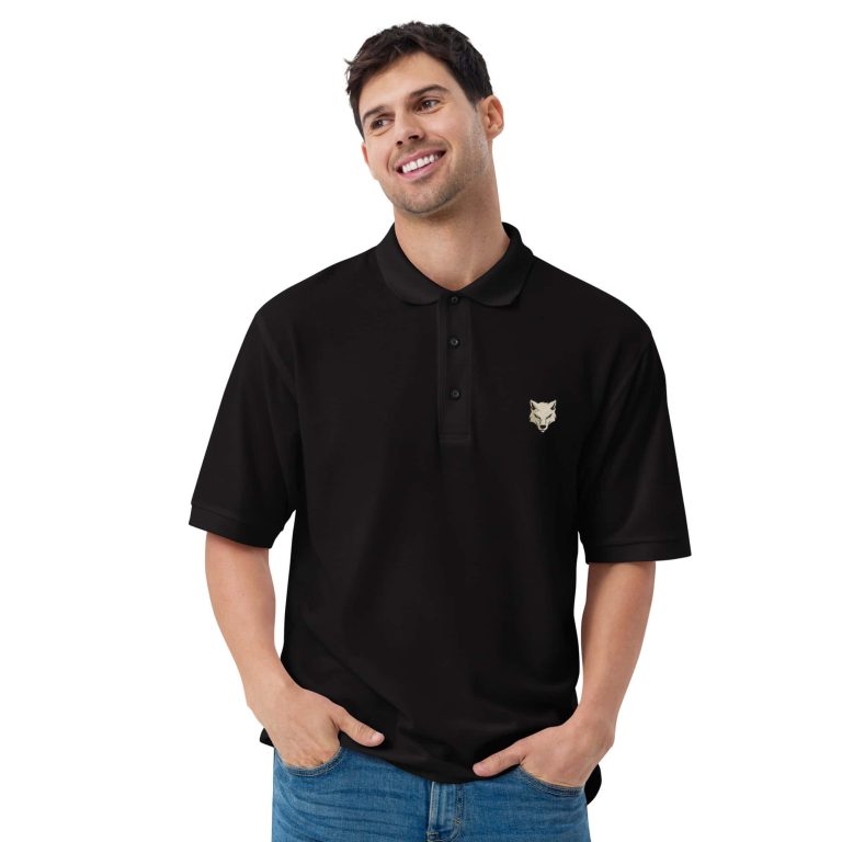 Classic Wolf Men's Polo - Image 2