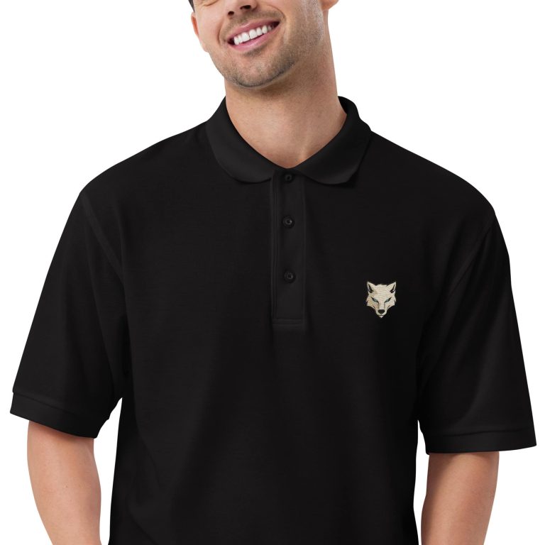 Classic Wolf Men's Polo - Image 3