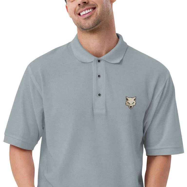 Classic Wolf Men's Polo - Image 9