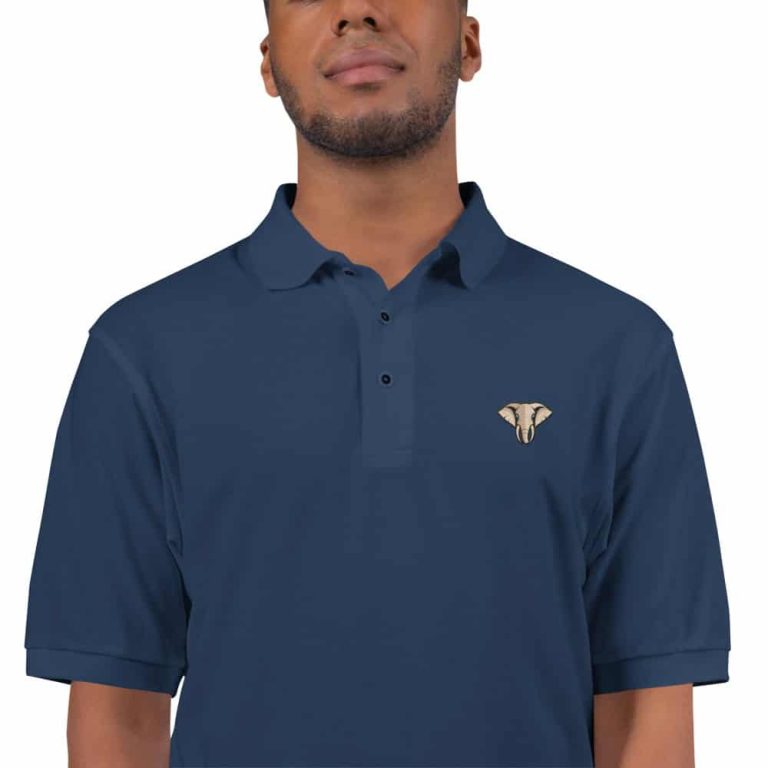 Classic Elephant Men's Polo - Image 5