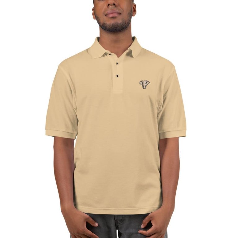 Classic Elephant Men's Polo - Image 10