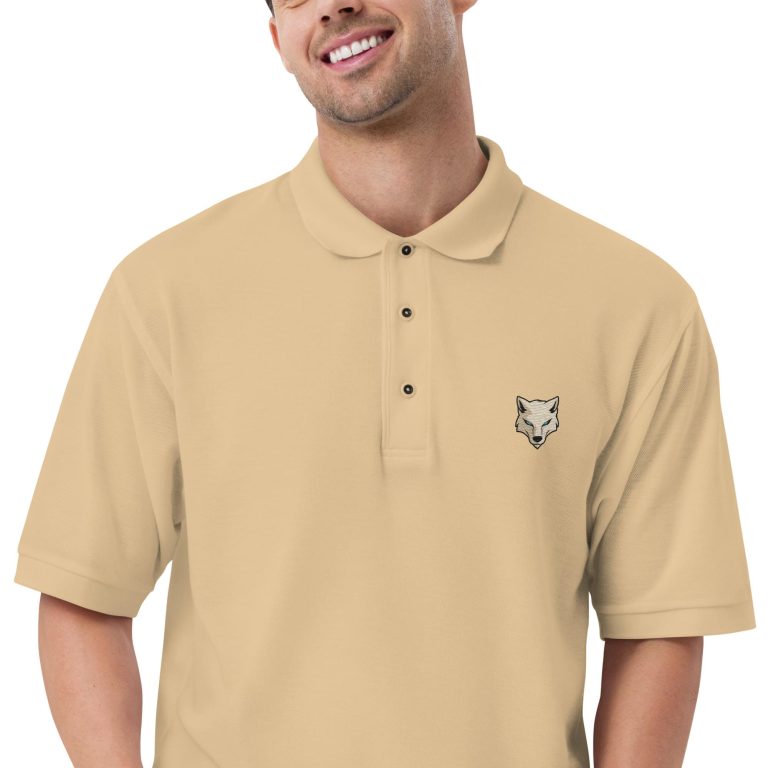 Classic Wolf Men's Polo - Image 11