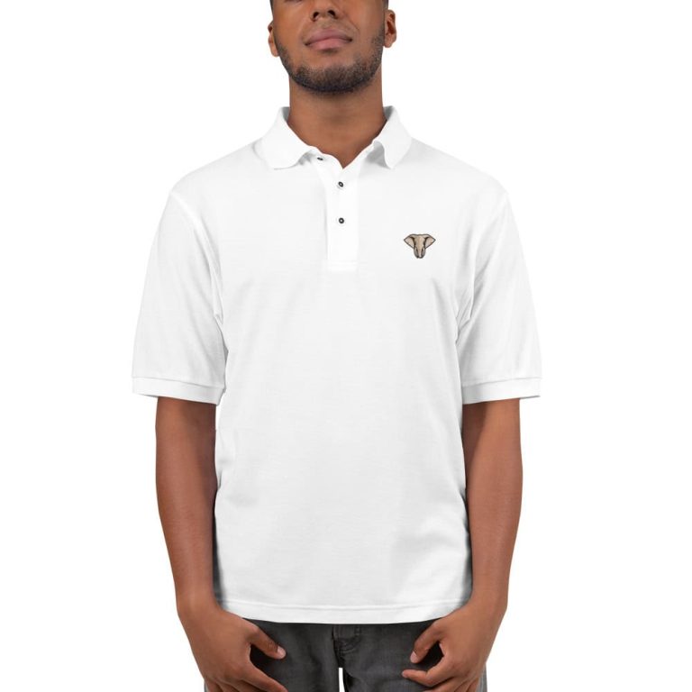Classic Elephant Men's Polo - Image 12