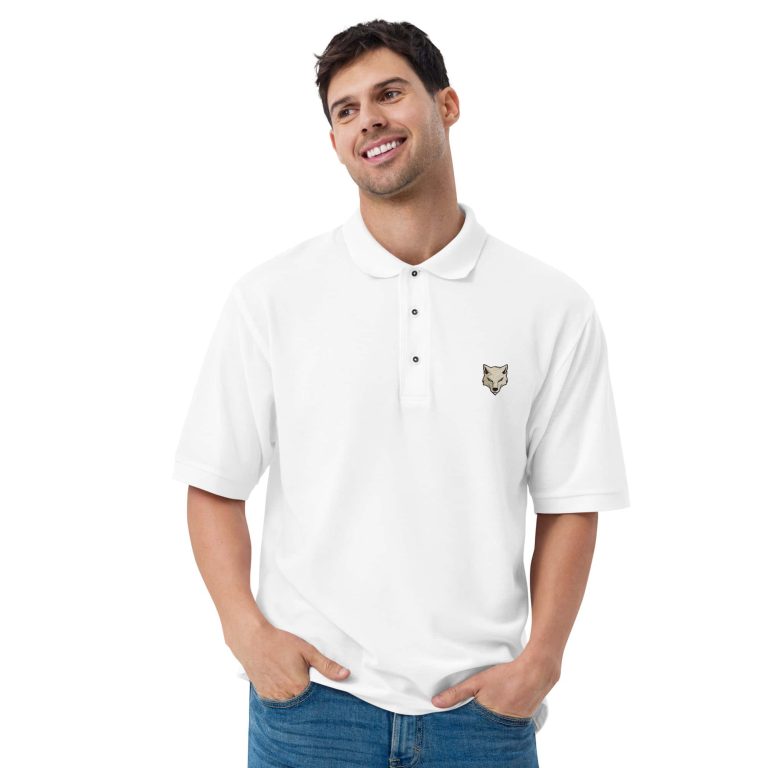 Classic Wolf Men's Polo - Image 12