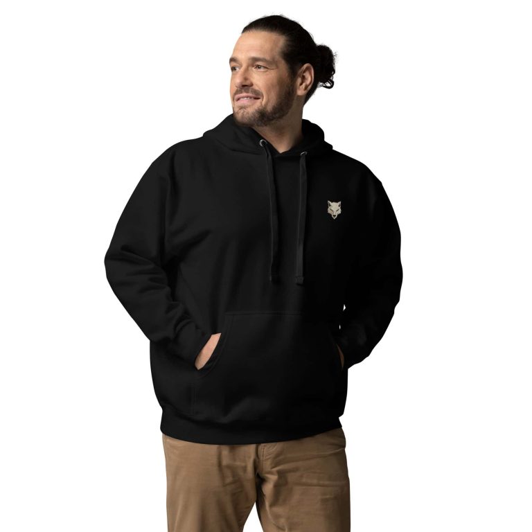 Classic Wolf Unisex Hoodie - Image 4