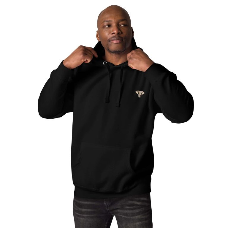 Classic Elephant Unisex Hoodie - Image 4