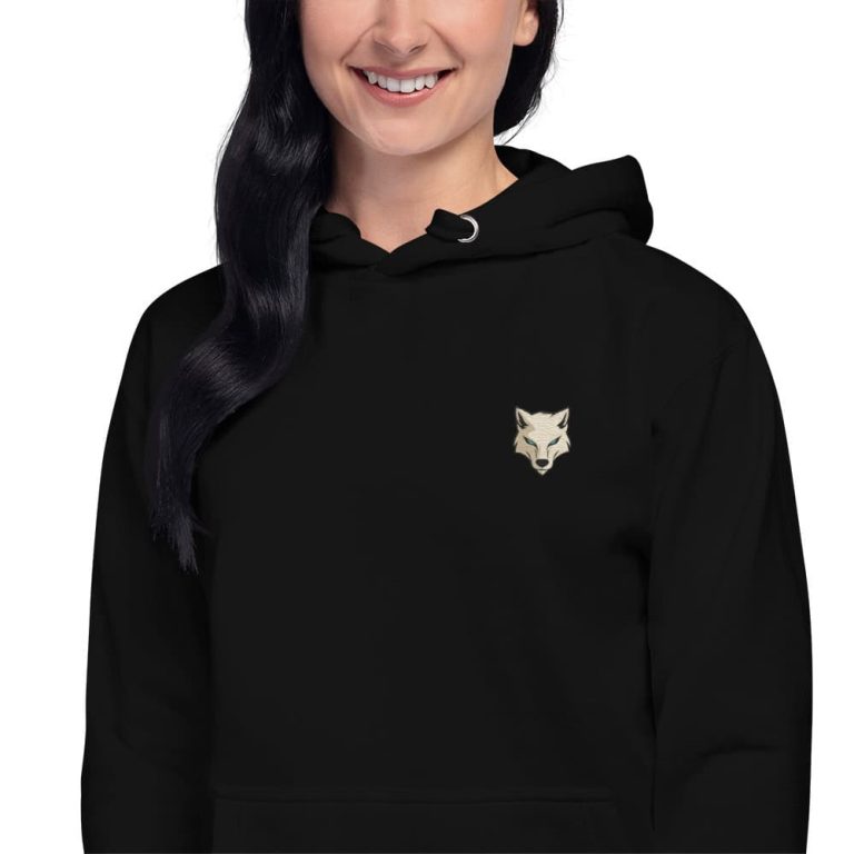 Classic Wolf Unisex Hoodie - Image 3
