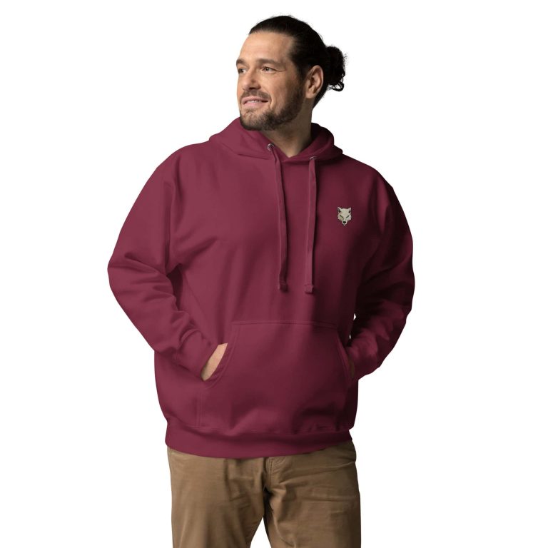 Classic Wolf Unisex Hoodie - Image 8