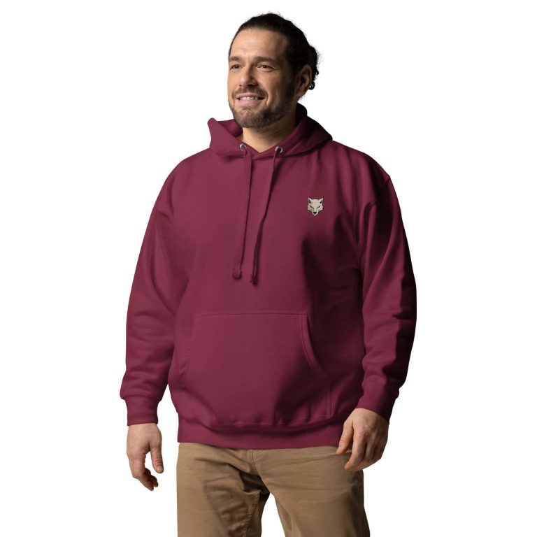 Classic Wolf Unisex Hoodie - Image 9