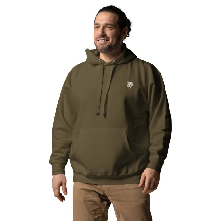Classic Wolf Unisex Hoodie - Image 13