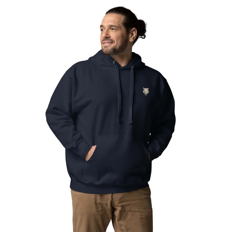 Classic Wolf Unisex Hoodie - Image 6