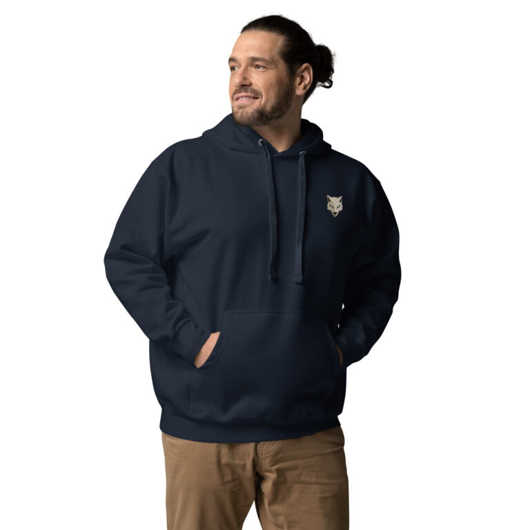 Classic Wolf Unisex Hoodie - Image 6